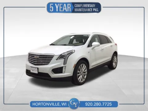 White 2017 Cadillac XT5 Platinum for sale in Hortonville, WI