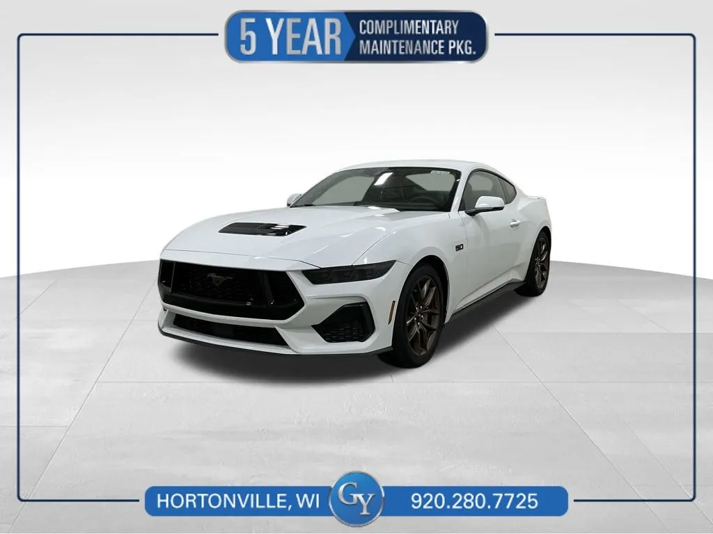 White 2026 Ford Mustang GT Premium for sale in Hortonville, WI