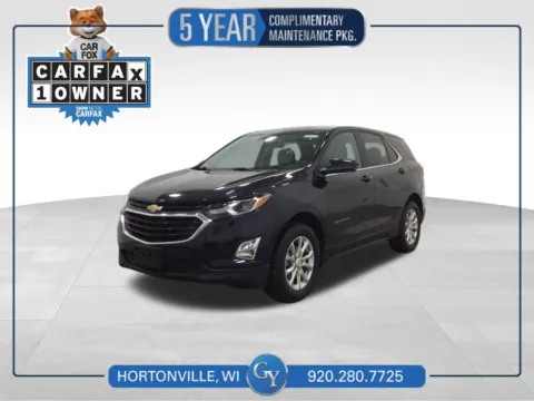 Blue 2021 Chevrolet Equinox LT for sale in Hortonville, WI