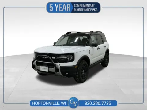 White 2025 Ford Bronco Sport Badlands for sale in Hortonville, WI