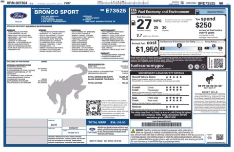 Photos of 2025 Ford Bronco Sport Big Bend for sale in Hortonville, WI at Gregg Young Hortonville Ford