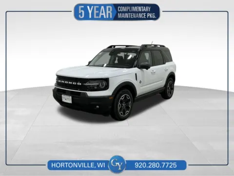 White 2025 Ford Bronco Sport Outer Banks for sale in Hortonville, WI