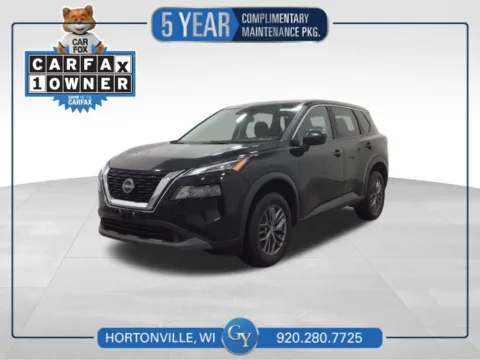 Black 2023 Nissan Rogue S for sale in Hortonville, WI