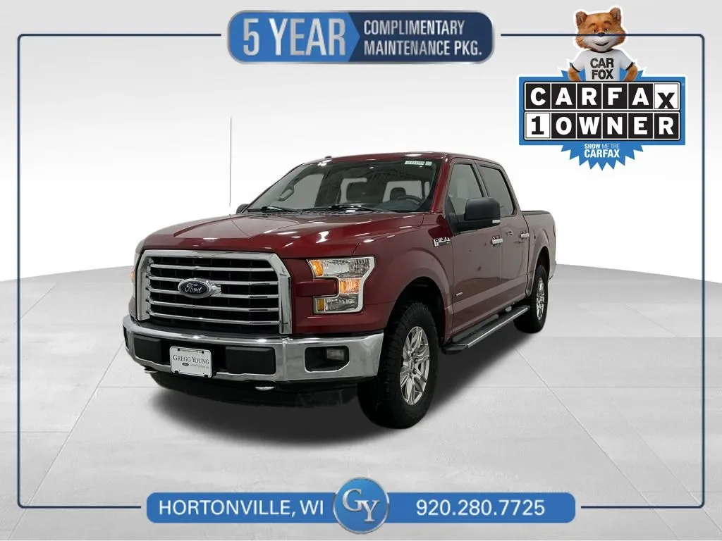 Used 2016 Ford F-150 XLT with VIN 1FTEW1EPXGKF15862 for sale in Hortonville, WI