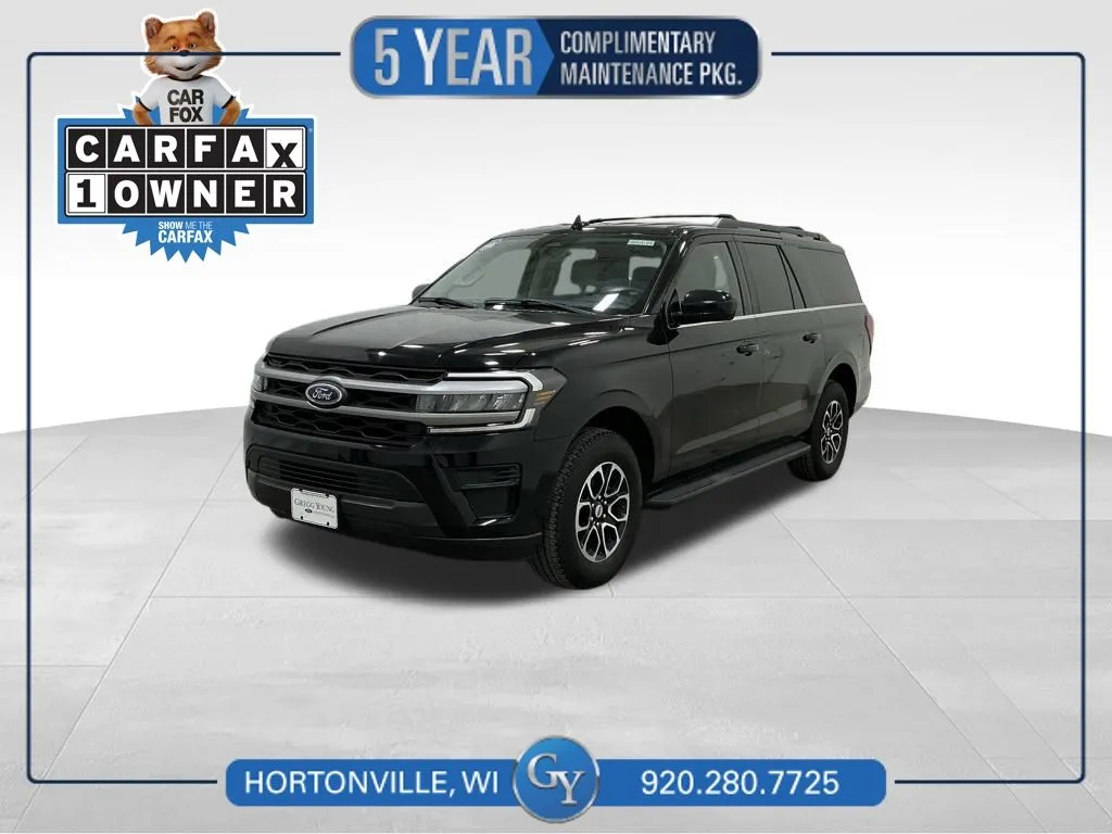 Black 2024 Ford Expedition Max XLT for sale in Hortonville, WI