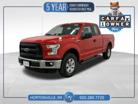 Red 2015 Ford F-150 XL for sale in Hortonville, WI