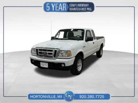 White 2011 Ford Ranger XLT for sale in Hortonville, WI