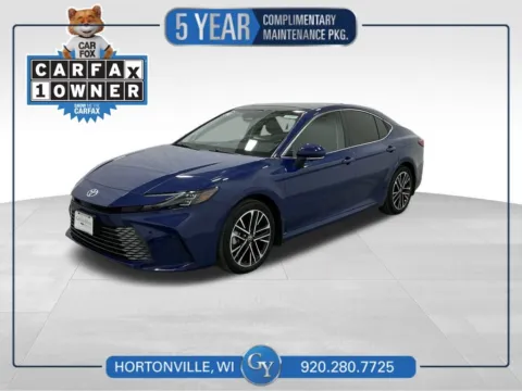 Blue 2025 Toyota Camry XLE for sale in Hortonville, WI