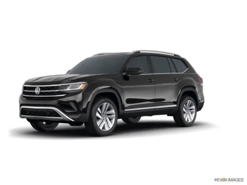 Blue 2021 Volkswagen Atlas 3.6L V6 SEL Premium R-Line for sale in Hortonville, WI