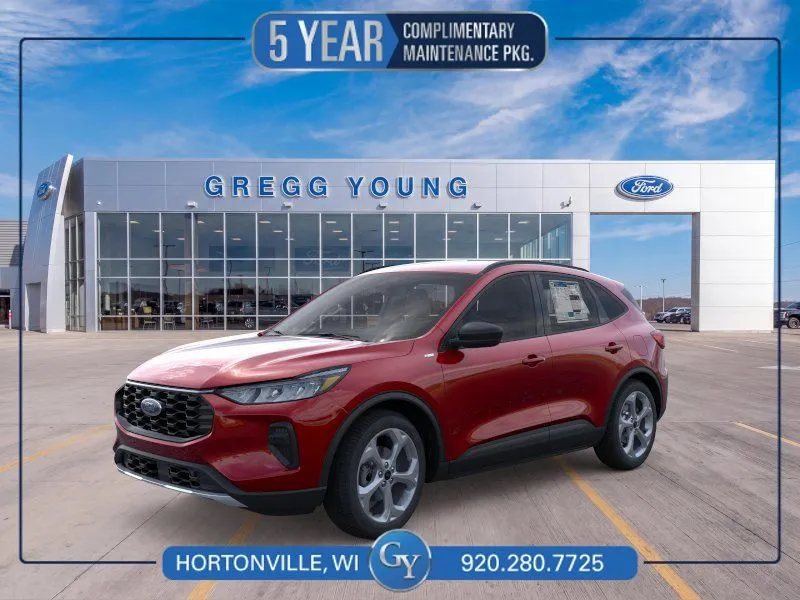 Red 2026 Ford Escape ST-Line for sale in Hortonville, WI