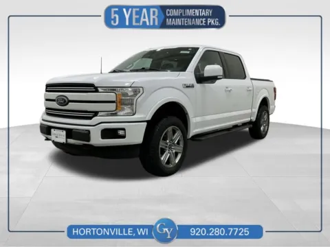White 2018 Ford F-150 Lariat for sale in Hortonville, WI