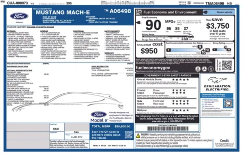 Photos of 2026 Ford Mustang Mach-E GT for sale in Hortonville, WI at Gregg Young Hortonville Ford