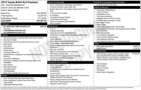 Photos of 2019 Toyota RAV4 XLE Premium for sale in Hortonville, WI at Gregg Young Hortonville Ford