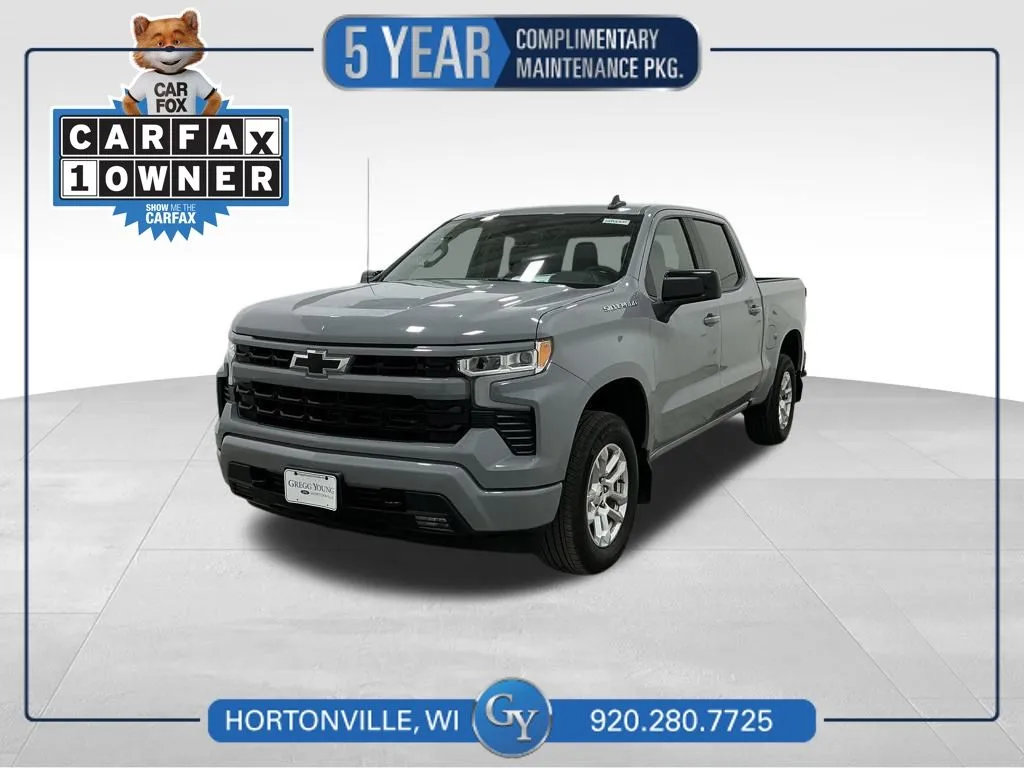 Gray 2024 Chevrolet Silverado 1500 RST for sale in Hortonville, WI