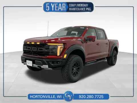 Red 2026 Ford F-150 Raptor for sale in Hortonville, WI