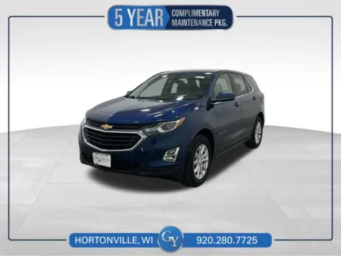Blue 2020 Chevrolet Equinox LT for sale in Hortonville, WI