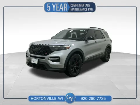 Silver 2020 Ford Explorer ST for sale in Hortonville, WI