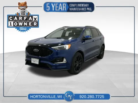 Blue 2020 Ford Edge ST Line for sale in Hortonville, WI
