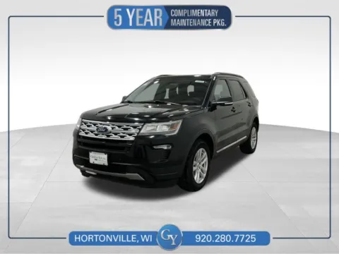 Black 2019 Ford Explorer XLT for sale in Hortonville, WI