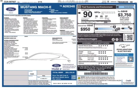 Photos of 2026 Ford Mustang Mach-E GT for sale in Hortonville, WI at Gregg Young Hortonville Ford