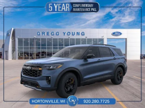 Blue 2026 Ford Explorer Tremor for sale in Hortonville, WI