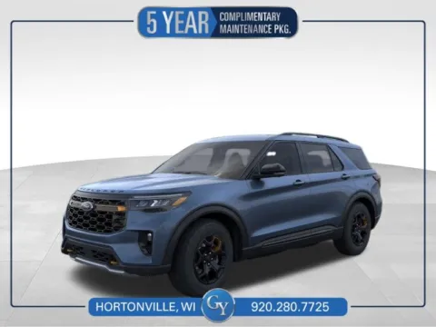 Blue 2026 Ford Explorer Tremor for sale in Hortonville, WI