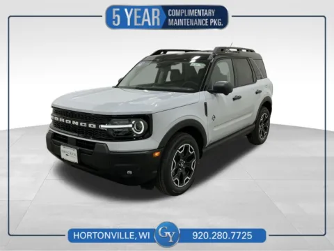 White 2026 Ford Bronco Sport Outer Banks for sale in Hortonville, WI