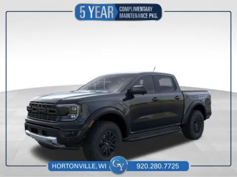 Black 2026 Ford Ranger Raptor for sale in Hortonville, WI