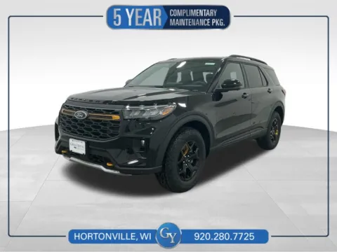 Black 2026 Ford Explorer Tremor for sale in Hortonville, WI