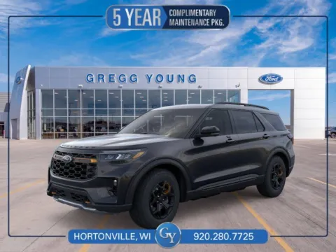 Black 2026 Ford Explorer Tremor for sale in Hortonville, WI
