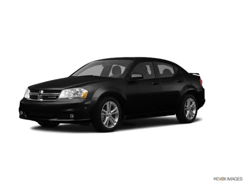 Black 2012 Dodge Avenger SXT Plus for sale in Hortonville, WI