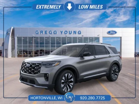 Gray 2026 Ford Explorer Platinum for sale in Hortonville, WI