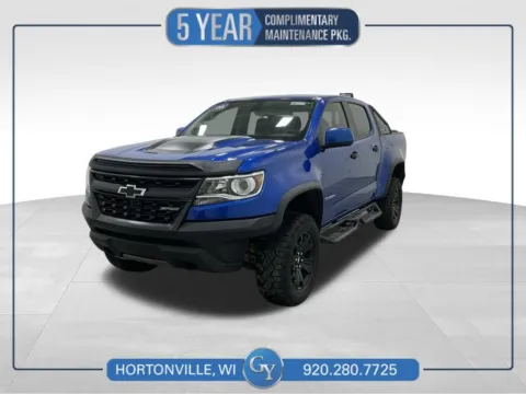 Blue 2018 Chevrolet Colorado ZR2 for sale in Hortonville, WI