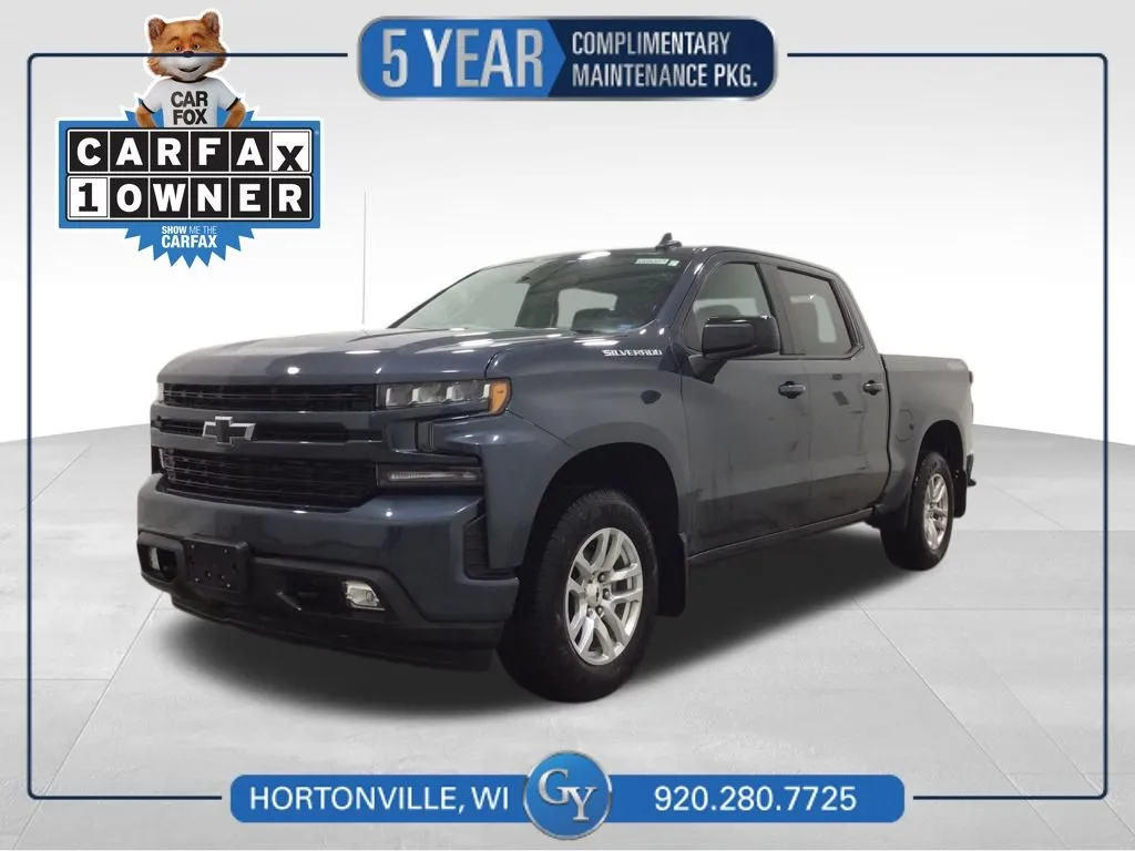 Gray 2022 Chevrolet Silverado 1500 LTD RST for sale in Hortonville, WI