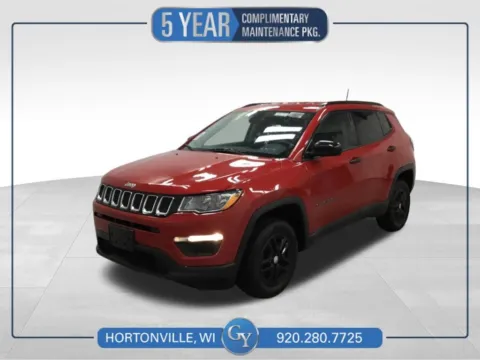 Red 2018 Jeep Compass Sport for sale in Hortonville, WI