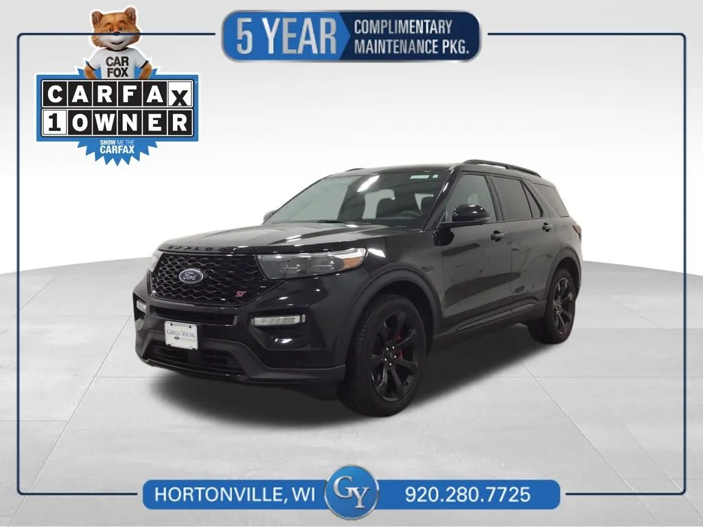 Black 2023 Ford Explorer ST for sale in Hortonville, WI