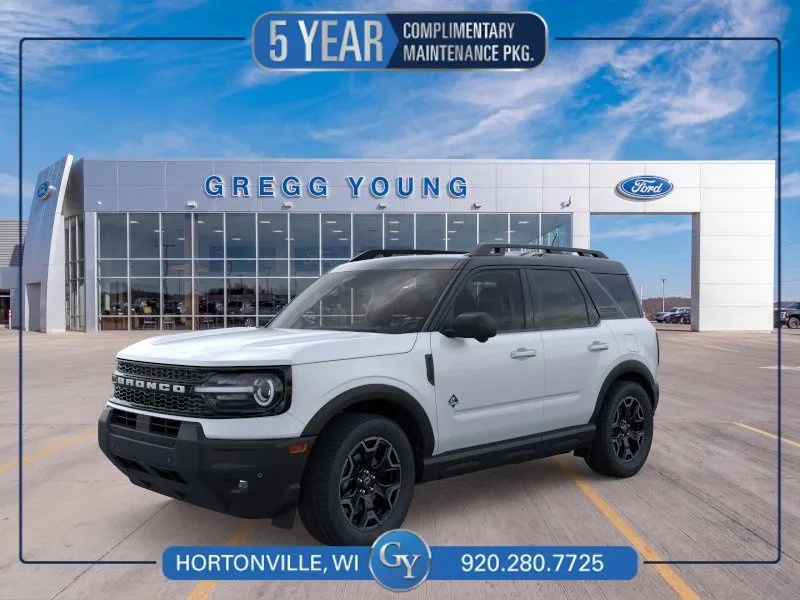 White 2025 Ford Bronco Sport Outer Banks for sale in Hortonville, WI