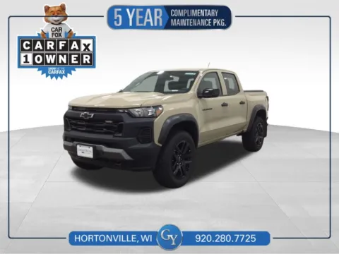 Beige 2023 Chevrolet Colorado Trail Boss for sale in Hortonville, WI