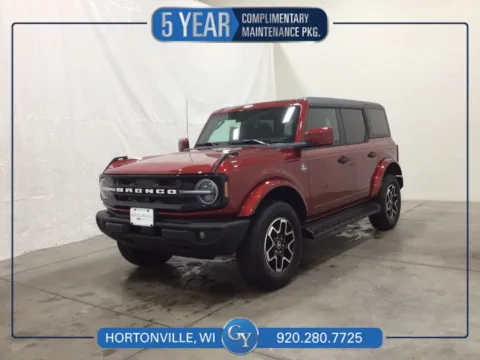 Red 2026 Ford Bronco Outer Banks for sale in Hortonville, WI