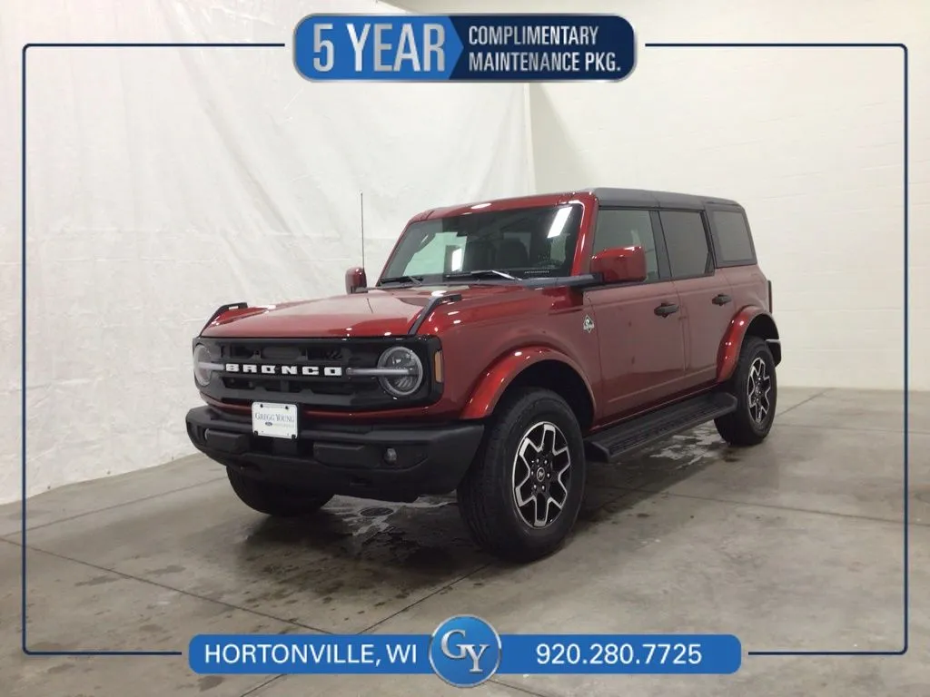 Red 2026 Ford Bronco Outer Banks for sale in Hortonville, WI
