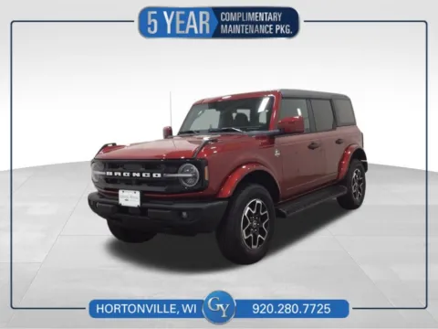 Red 2026 Ford Bronco Outer Banks for sale in Hortonville, WI
