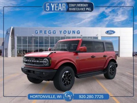 Red 2026 Ford Bronco Outer Banks for sale in Hortonville, WI