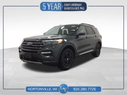 Green 2022 Ford Explorer XLT for sale in Hortonville, WI