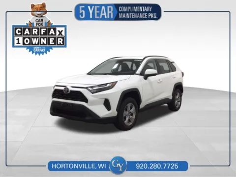 White 2023 Toyota RAV4 XLE for sale in Hortonville, WI