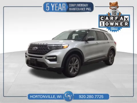 Silver 2021 Ford Explorer XLT for sale in Hortonville, WI