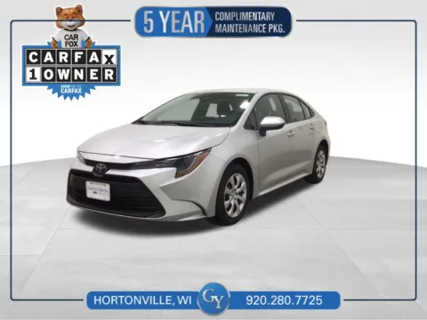 Silver 2026 Toyota Corolla LE for sale in Hortonville, WI