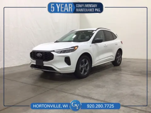White 2023 Ford Escape ST-Line for sale in Hortonville, WI