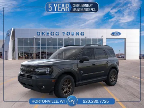 Black 2026 Ford Bronco Sport Big Bend for sale in Hortonville, WI