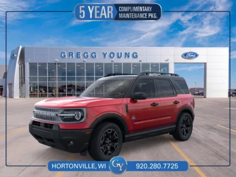 Red 2026 Ford Bronco Sport Outer Banks for sale in Hortonville, WI