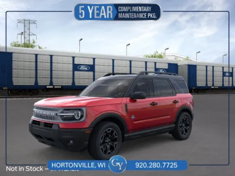 Red 2026 Ford Bronco Sport Outer Banks for sale in Hortonville, WI